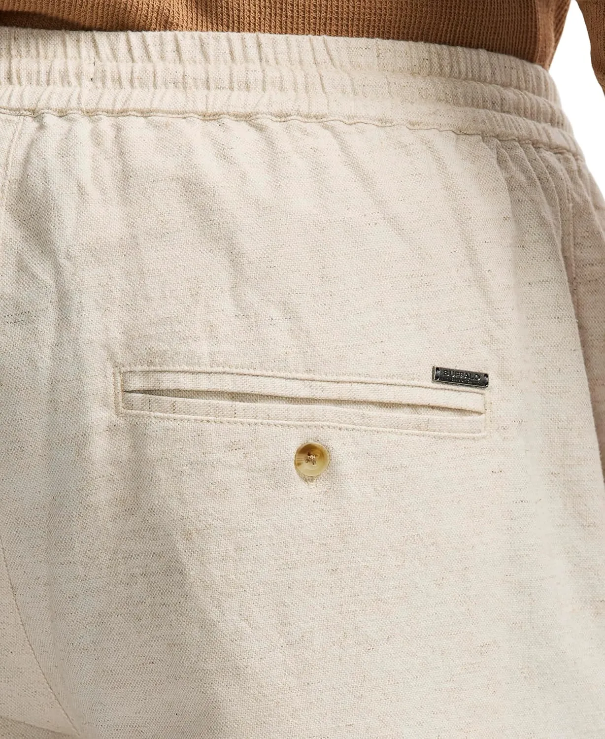 Buffalo David Bitton Men's Non Denim Drawstring Comfortable Easy Pilsen Pant
