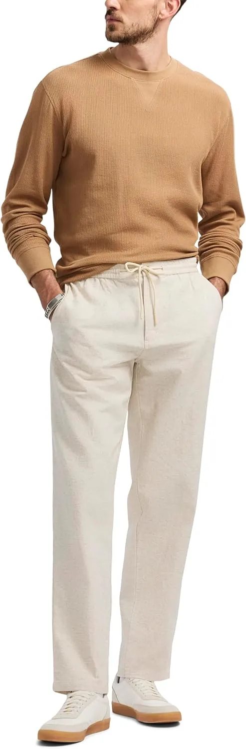 Buffalo David Bitton Men's Non Denim Drawstring Comfortable Easy Pilsen Pant