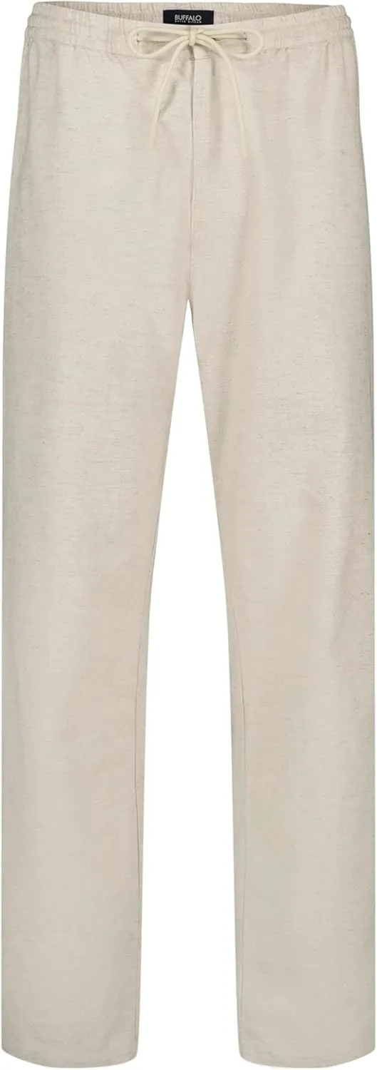 Buffalo David Bitton Men's Non Denim Drawstring Comfortable Easy Pilsen Pant