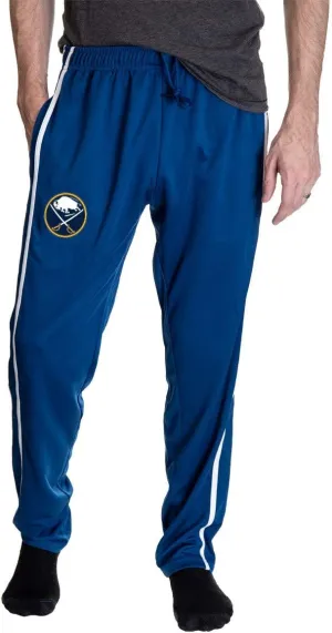 Calhoun NHL Men's Open Bottom Striped Training Lounge Pants with Pockets
