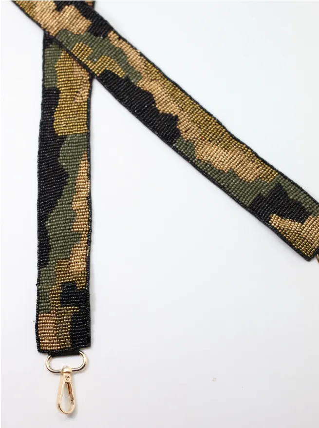 Camo Stadium Bag Beaded Strap - LAST ONE!