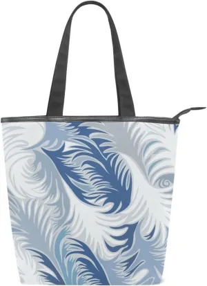 Canvas Tote Bags Purses and Handbags for Women Men Top Handle Ladies Shoulder Bags Multicolored Pattern