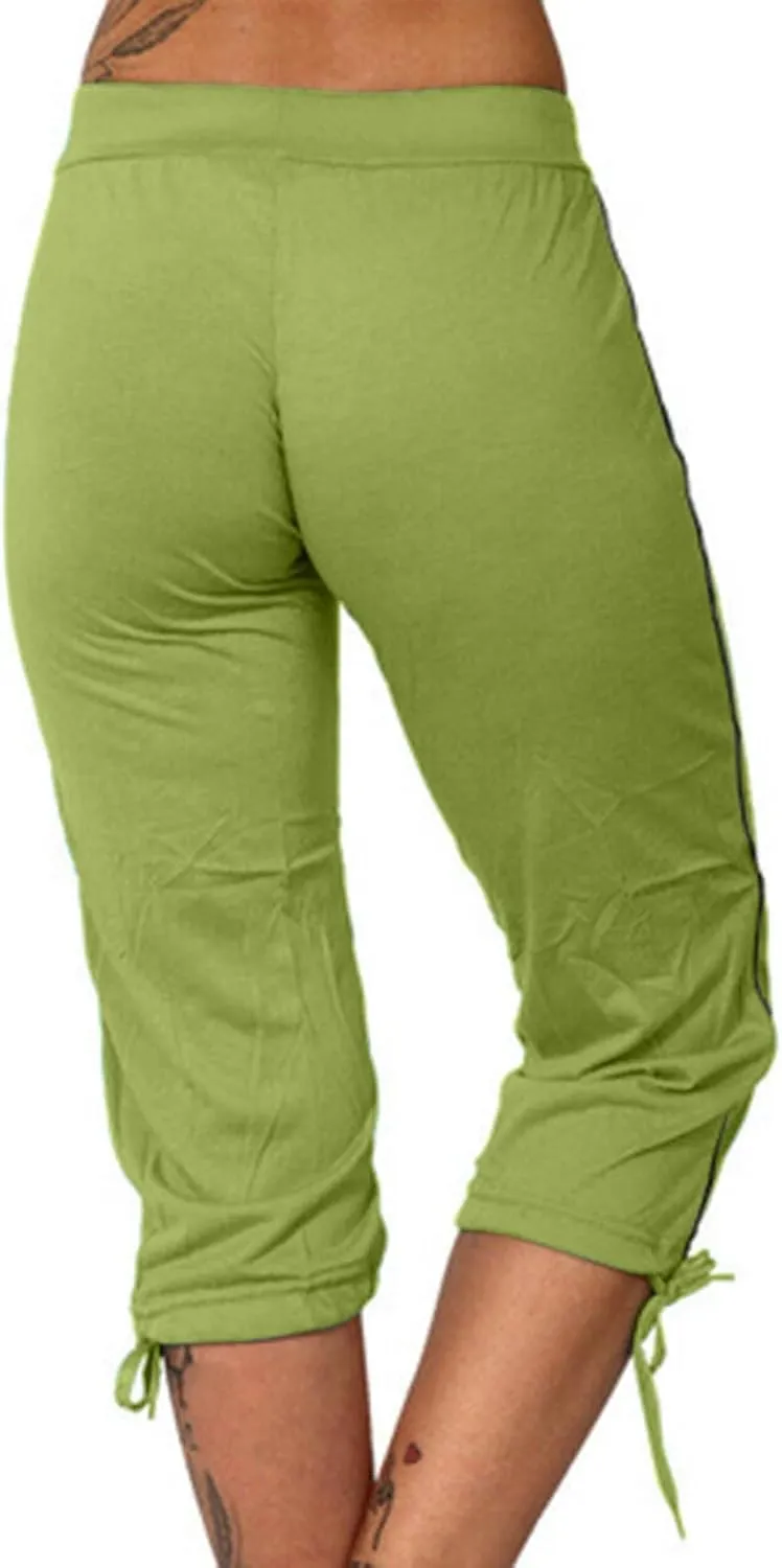 Capri Pants for Women High Waisted Drawstring Joggers Stretch Lightweight Casual Hiking Capri Sweatpants with Pocket