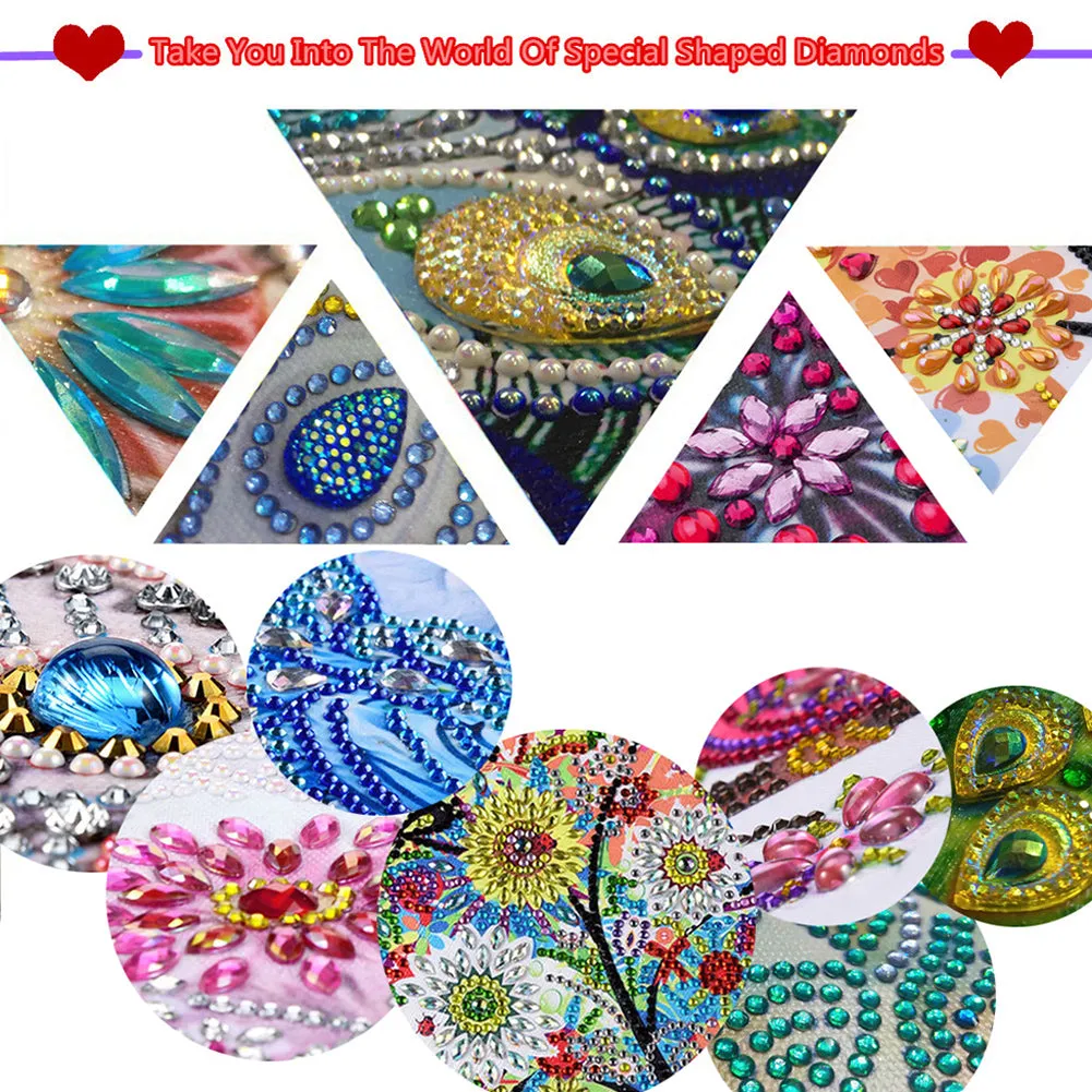 Cardinal-Special Shaped Crystal Diamond Painting-30*40cm