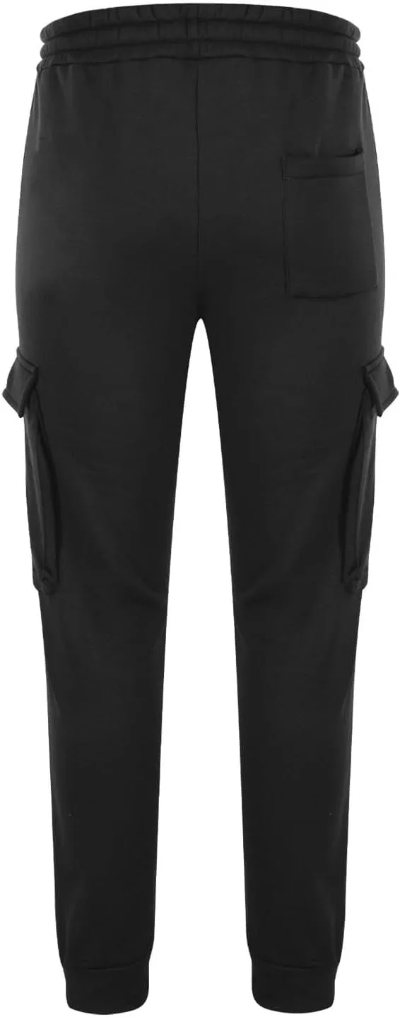 Cargo Pants for Men Elastic Waist Drawstring Sports Pants Multiple Pockets Joggers Athletic Workout Relaxed Fit