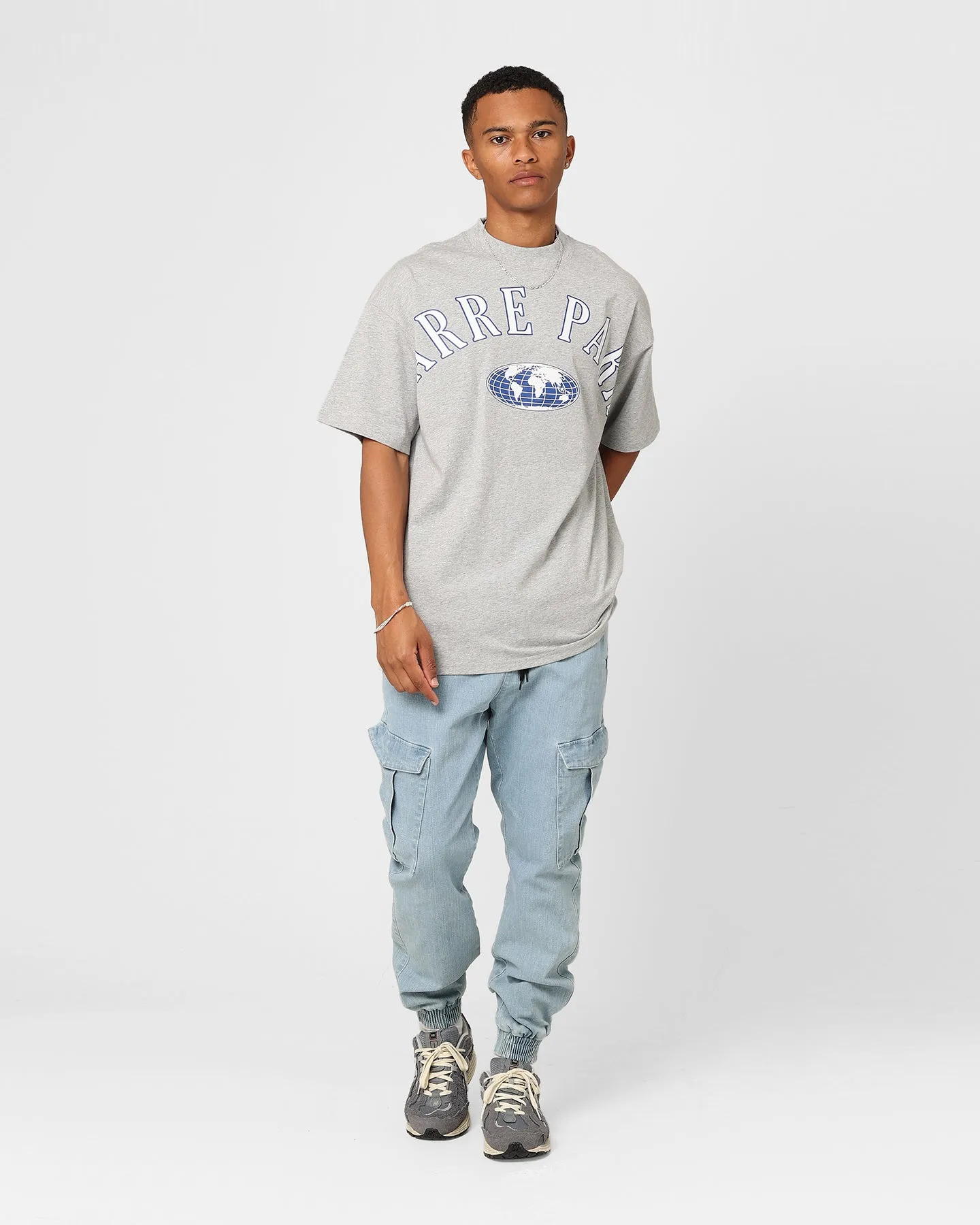 Carre Denim Base Cargo Jogger Superwash Blue