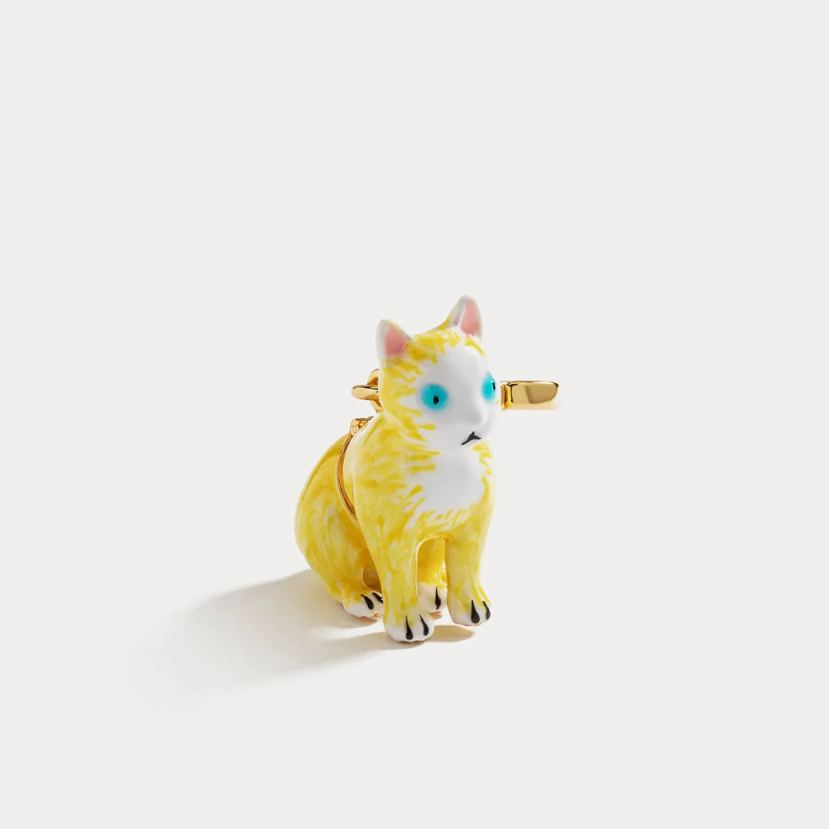 Cat Locket Pendant