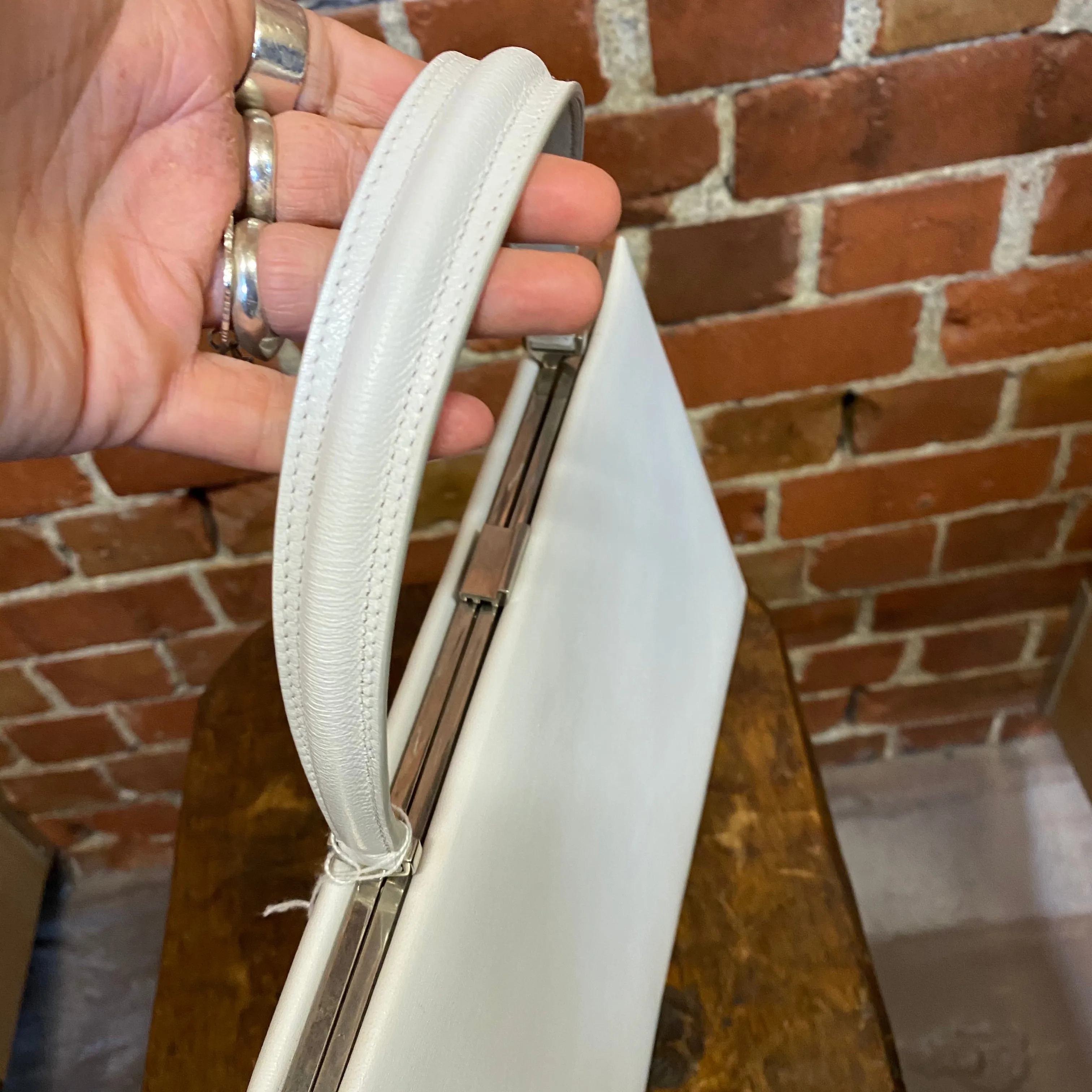 CELINE 2019 Boxy leather handbag