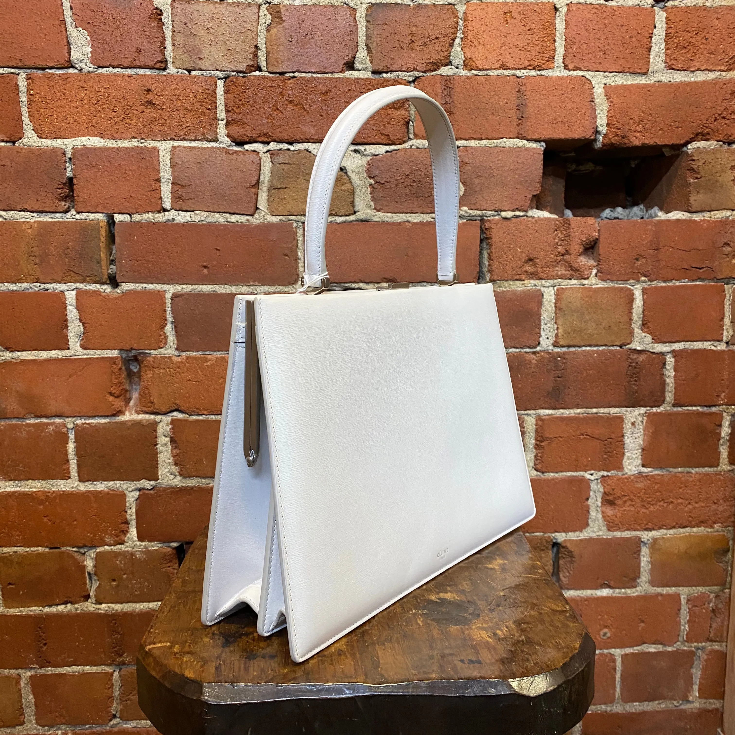 CELINE 2019 Boxy leather handbag