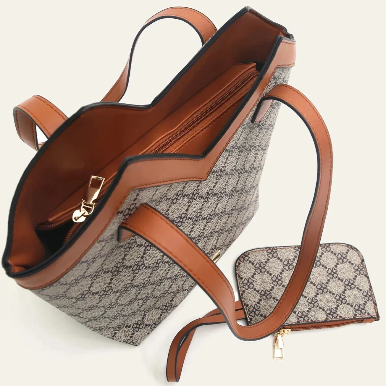 Cera Cut Out Monogram Totes