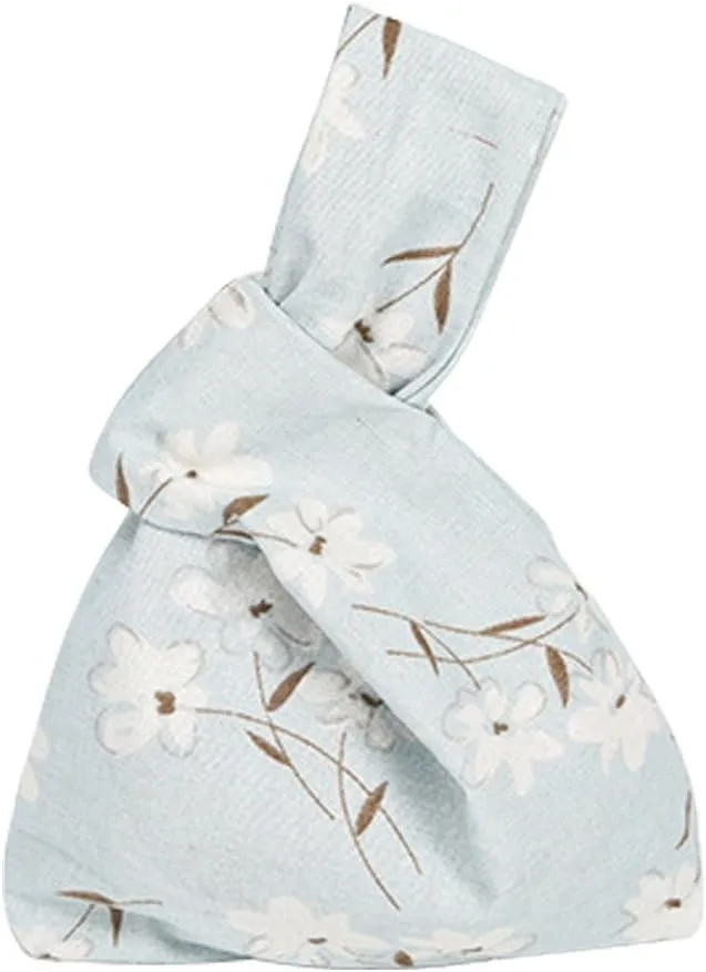 Chezi Women's Cute Pattern Knot Bag Small Size