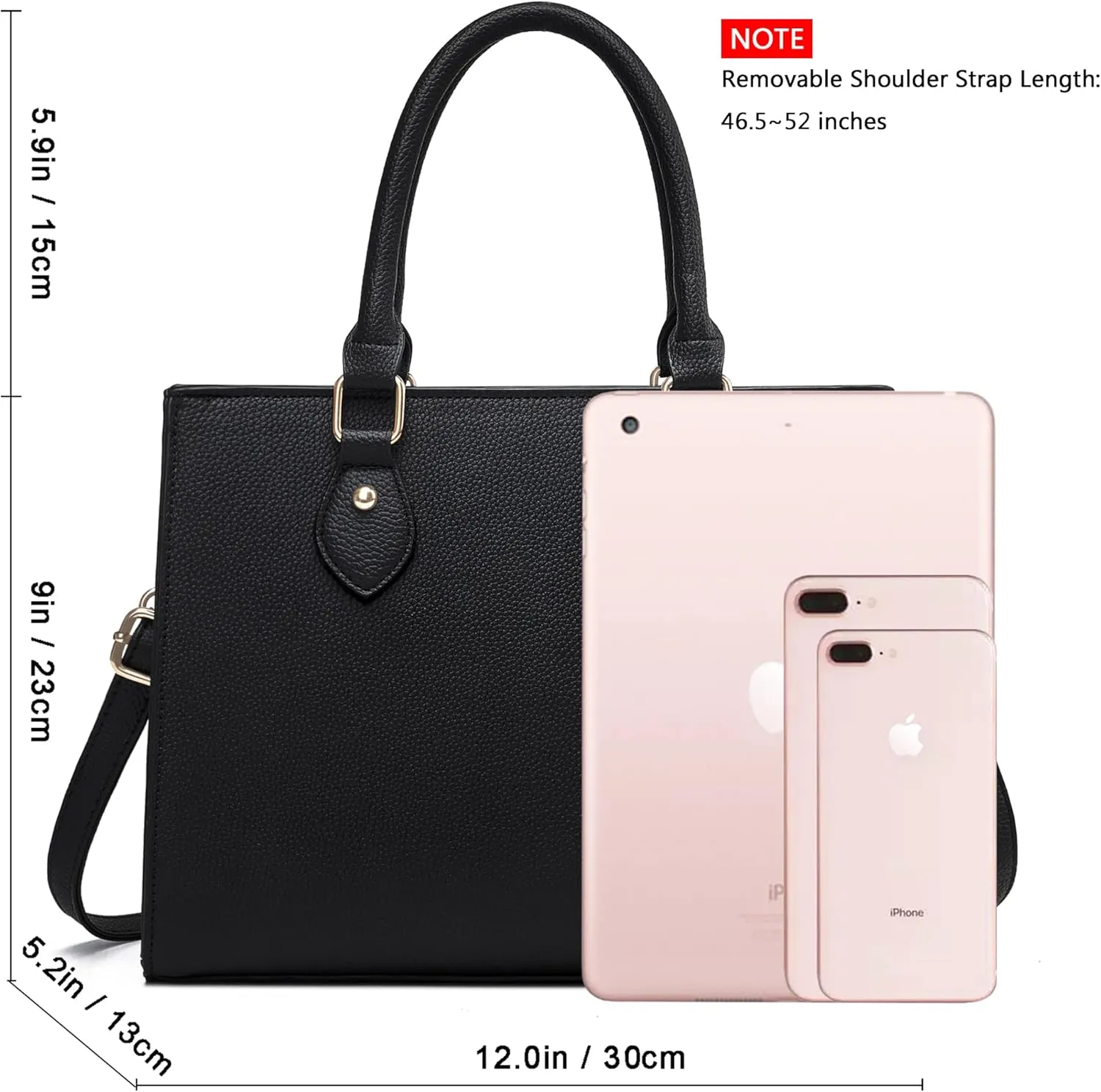 CHICAROUSAL Crossbody Purses and Handbags for Women PU Leather Tote Top Handle Satchel Shoulder Bags