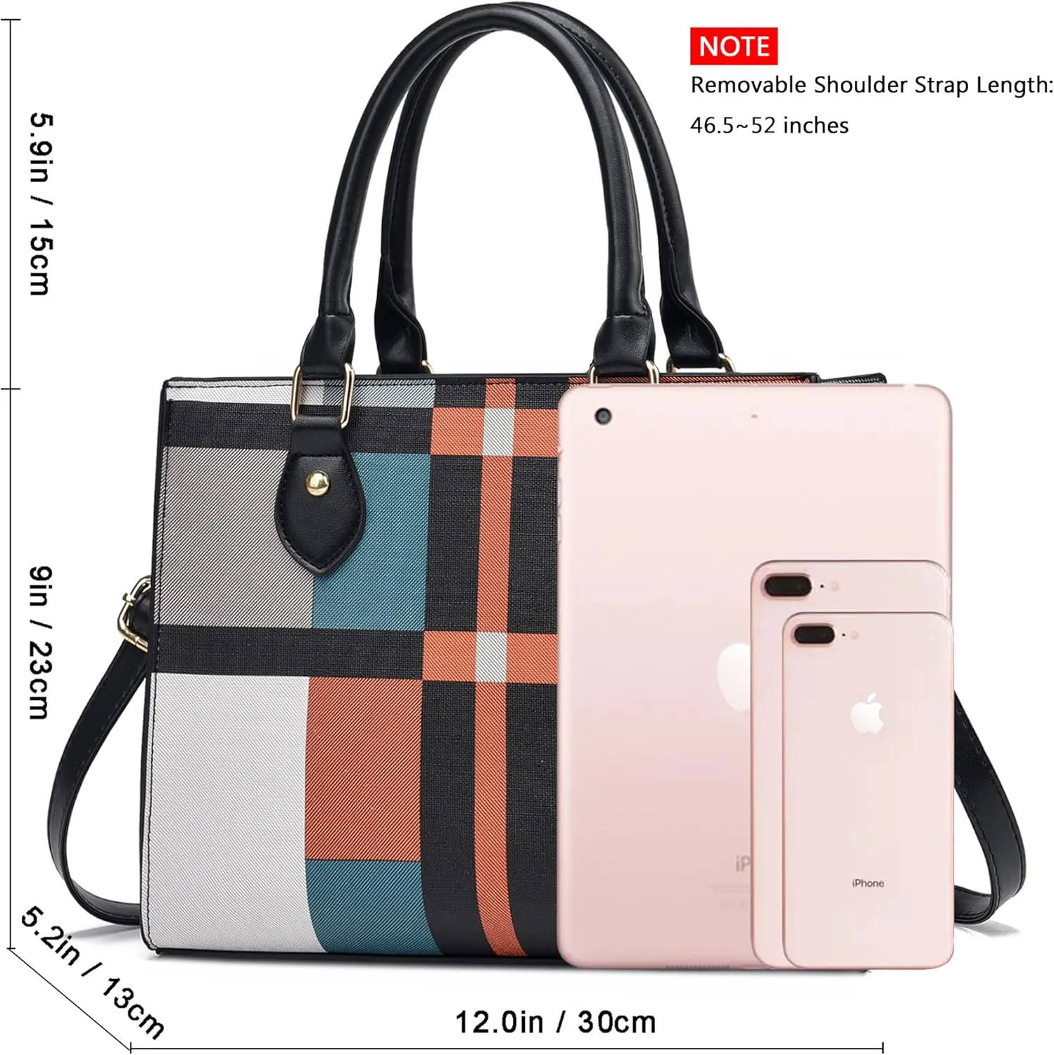 CHICAROUSAL Crossbody Purses and Handbags for Women PU Leather Tote Top Handle Satchel Shoulder Bags