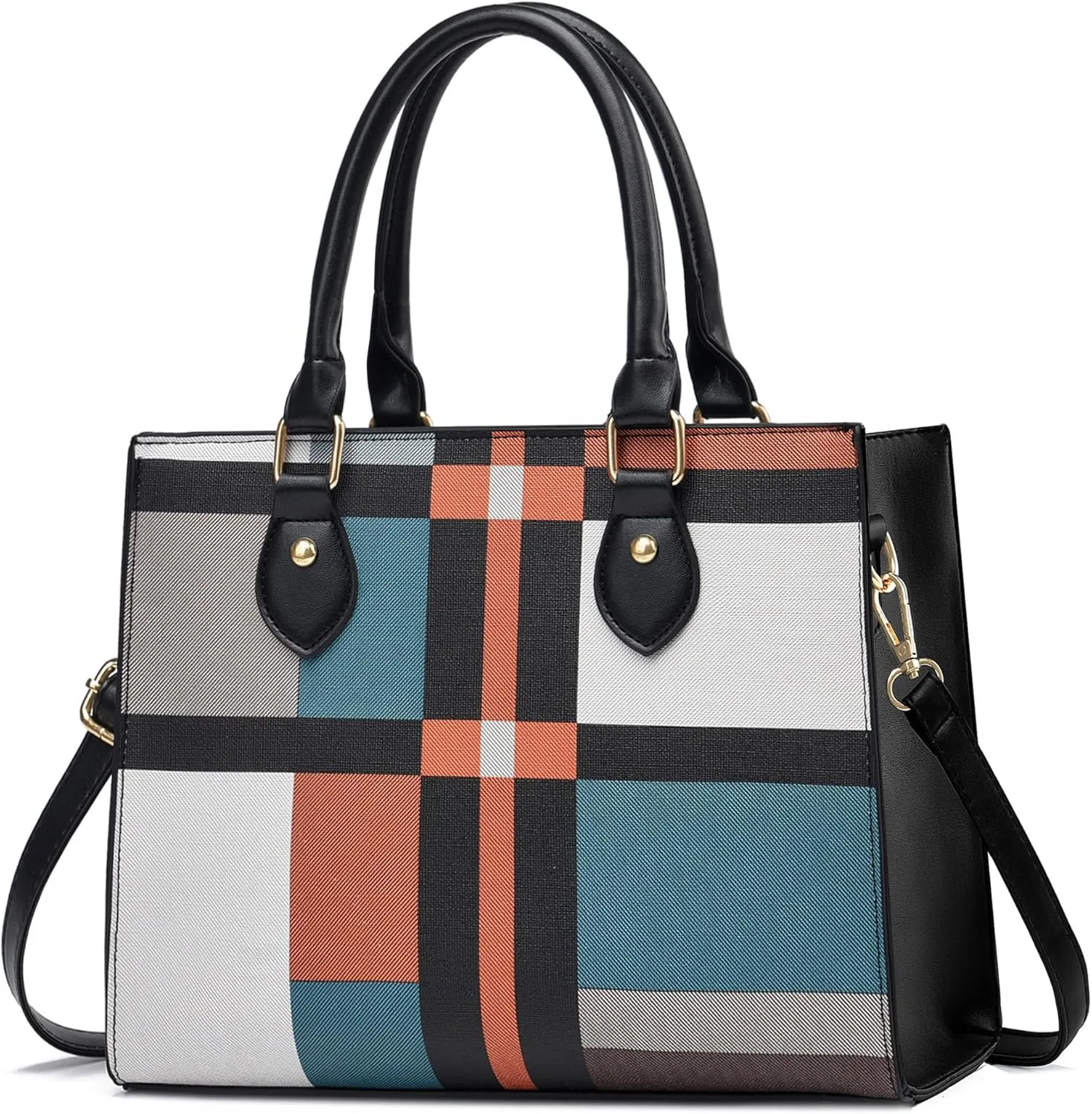CHICAROUSAL Crossbody Purses and Handbags for Women PU Leather Tote Top Handle Satchel Shoulder Bags