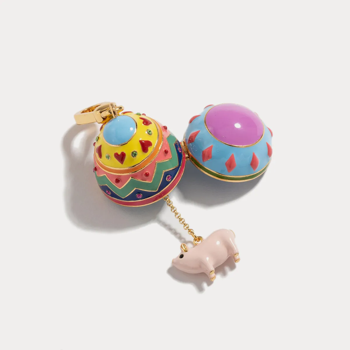 Chick Easter Egg Locket Pendant