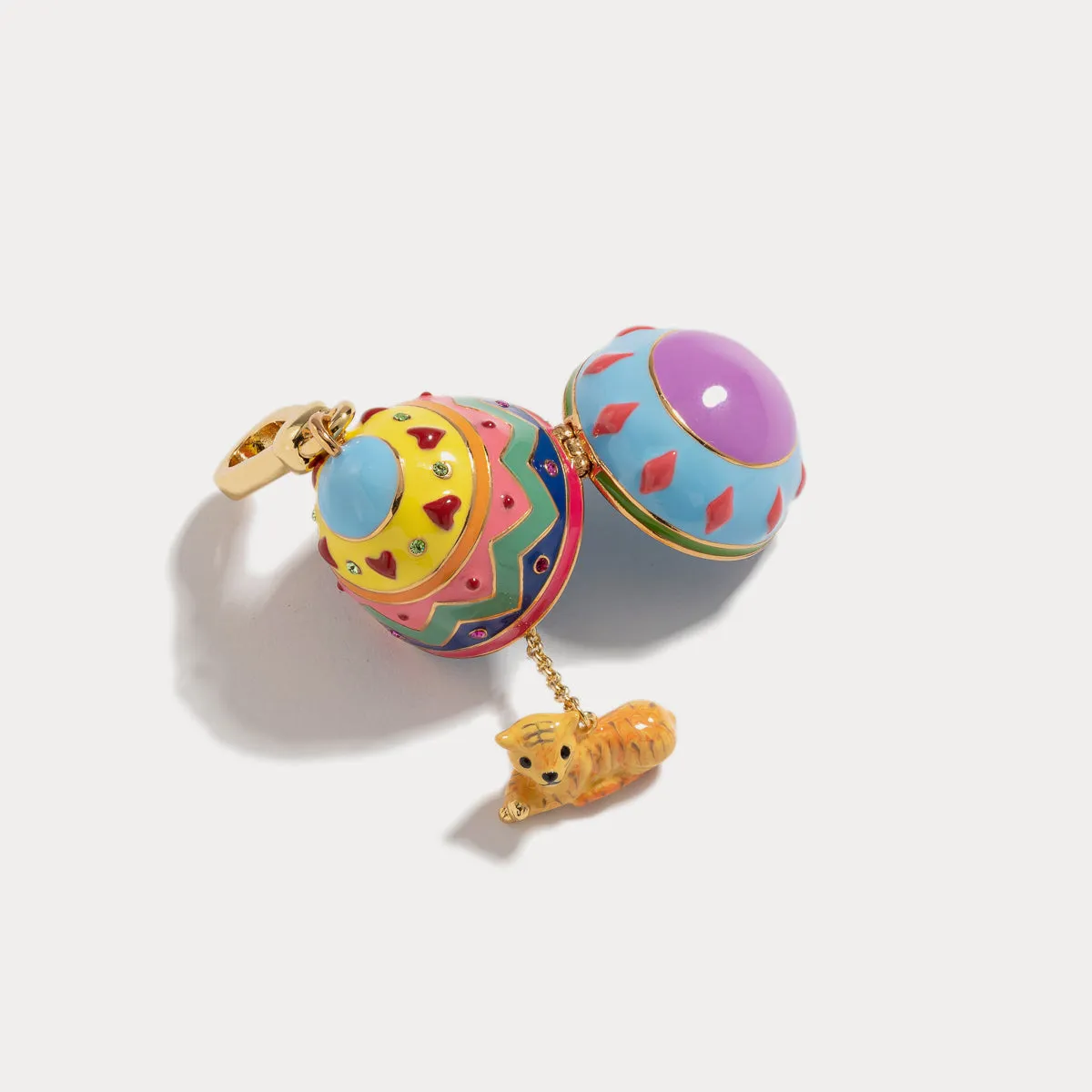 Chick Easter Egg Locket Pendant
