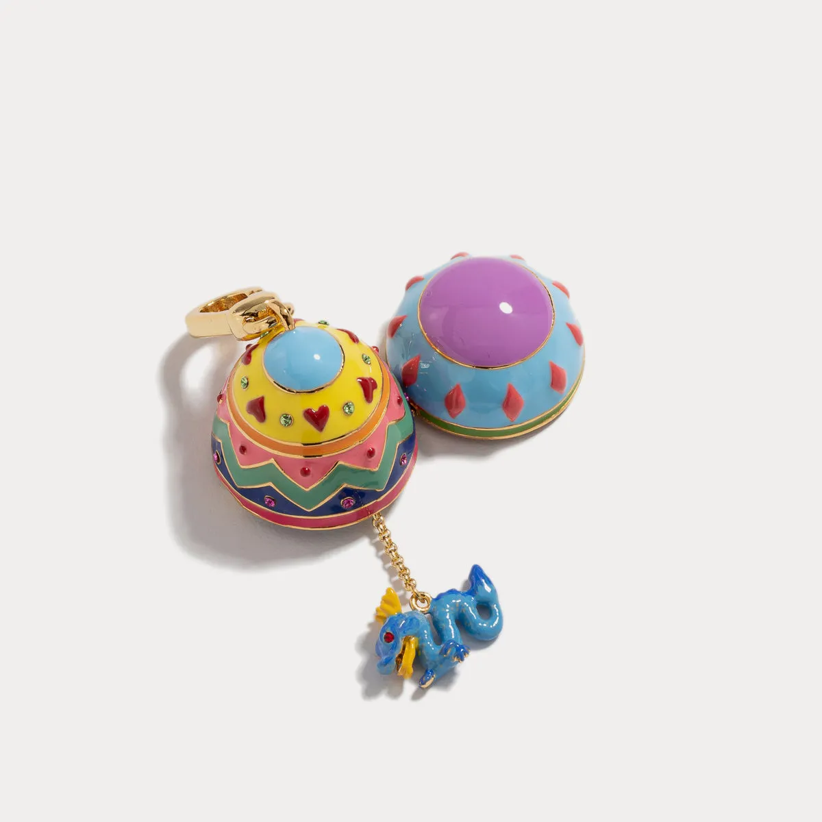 Chick Easter Egg Locket Pendant