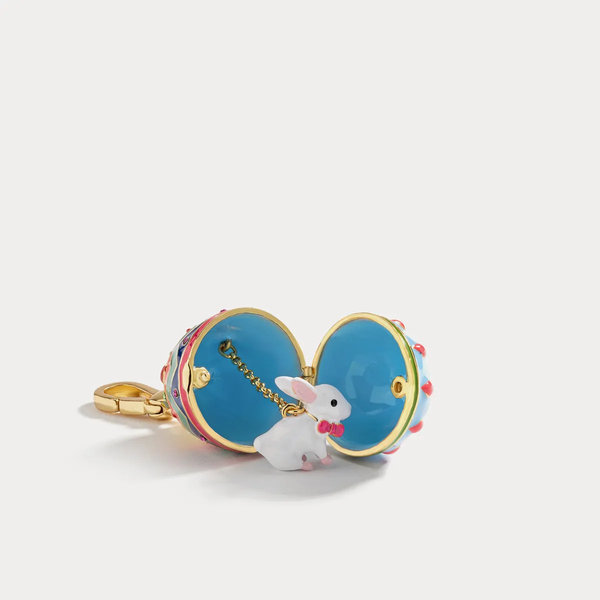 Chick Easter Egg Locket Pendant