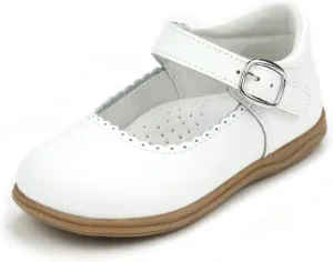 Chloe Classic Scalloped Leather Mary Jane (Toddler)