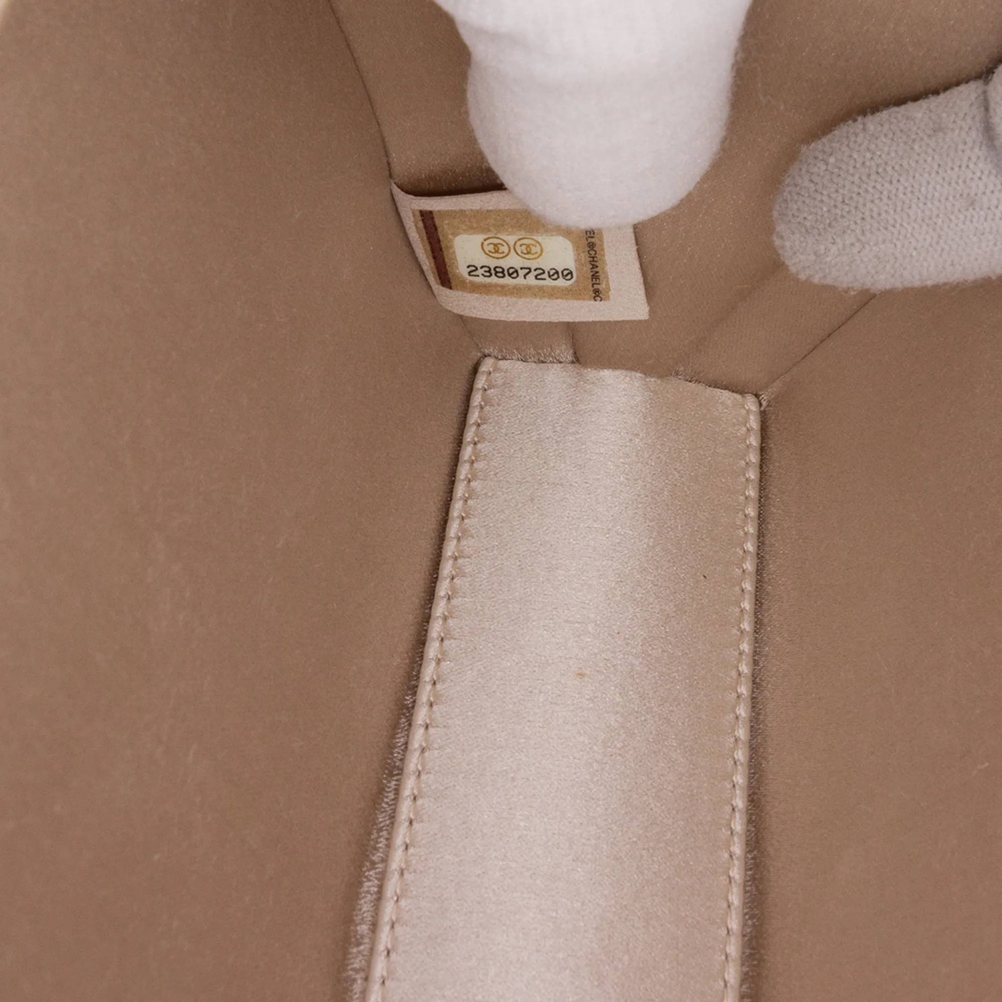 Chocolate Bar Metallic Lambskin Frame Clutch with Chain