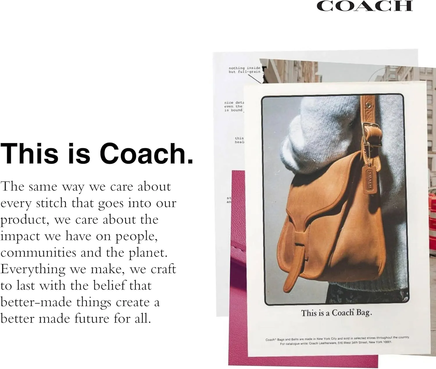 Coach Women's Cropped T-Shirt