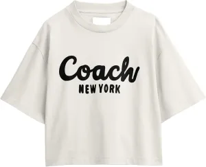 Coach Women's Cropped T-Shirt