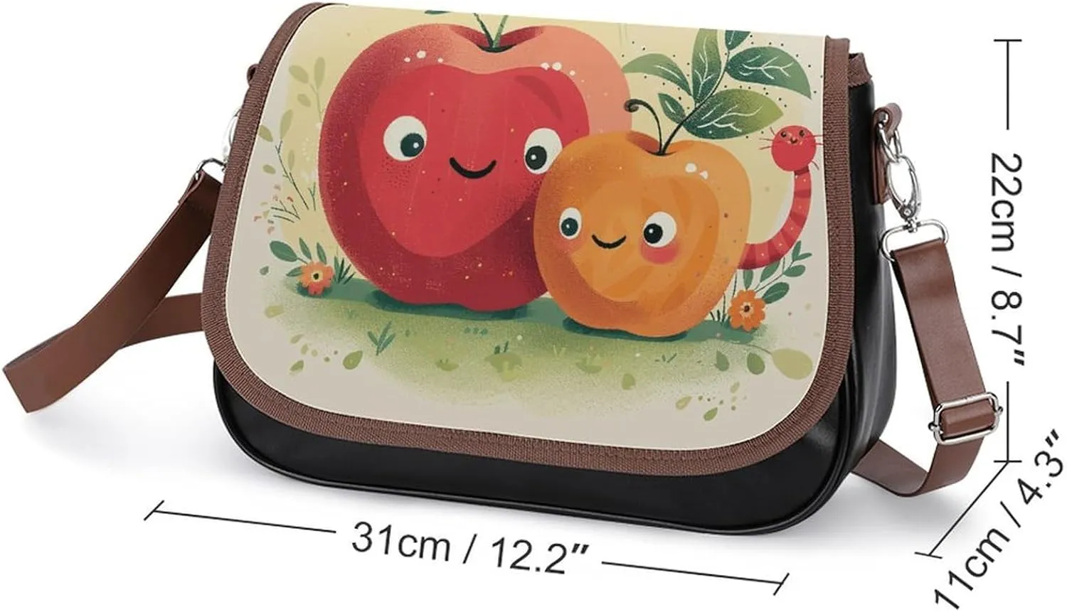 Color Dot Pattern Crossbody Bags for Women Travel Shoulder Bag Small Leather Cross Body Handbags