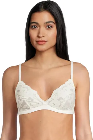 Cosabella Women's Romanza Cotton Lace Triangle Bralette