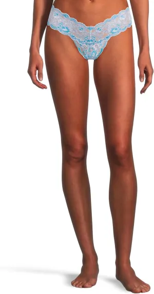 Cosabella Women's Say Never Ombre Cutie Lowrider Thong, Linaria/Fontana