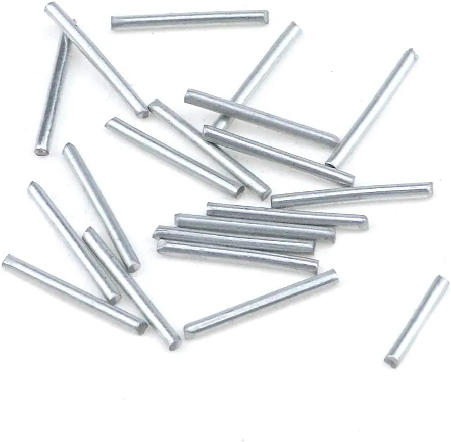 Coshar 20pcs Metal Internal Flex Frames Kiss Clasp Spring Clip Hook for Coin Bag Purse Wallet DIY Craft, 100mm Long
