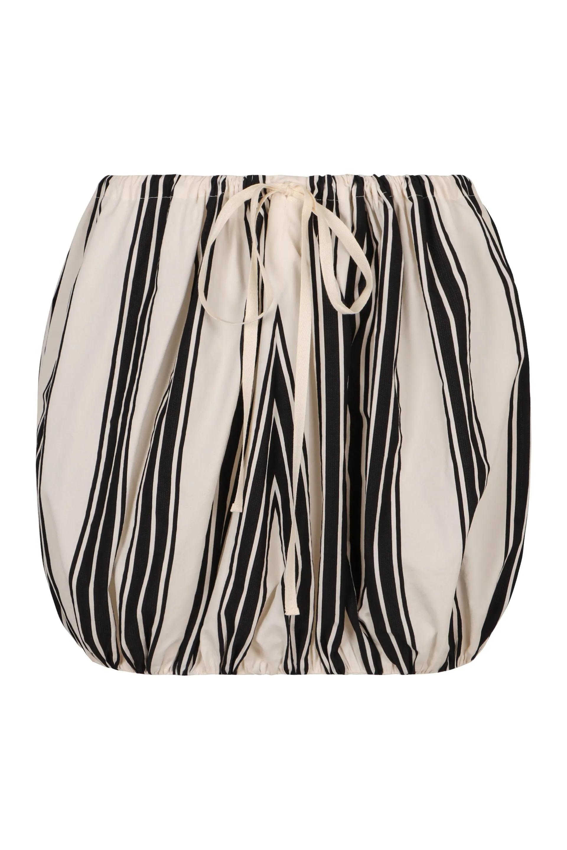 Cotton mini-skirt