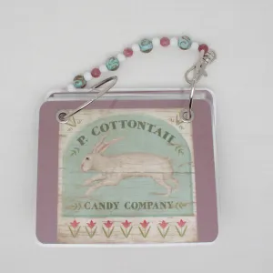 Cottontail Bunny Floss Bag Book