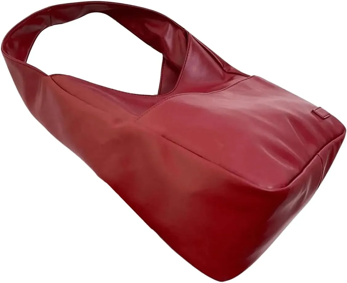 COZYEASE Women's Hobo Buckle Bag Casual Soft Leather Shoulder Bag Business Crossbody Top Handle Tote Bags