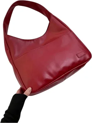 COZYEASE Women's Hobo Buckle Bag Casual Soft Leather Shoulder Bag Business Crossbody Top Handle Tote Bags