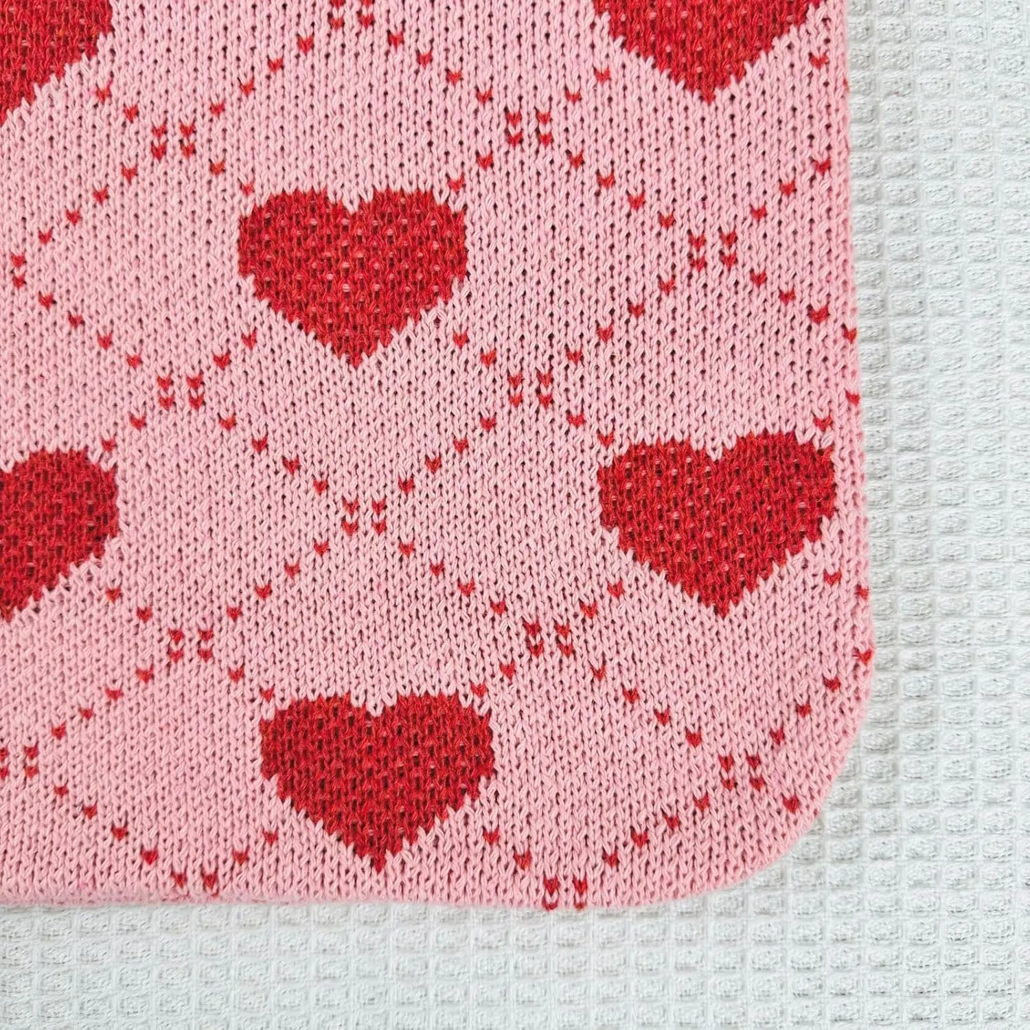Crochet Tote Bags Boho Tote Bags Heart-shaped Beach Handbags Knit Vacation Aesthetic Casual Heart Hobo Bags