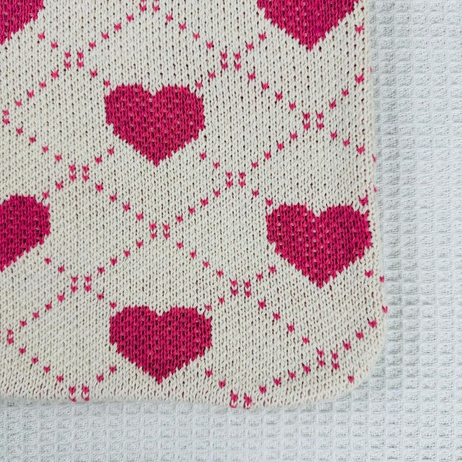 Crochet Tote Bags Boho Tote Bags Heart-shaped Beach Handbags Knit Vacation Aesthetic Casual Heart Hobo Bags