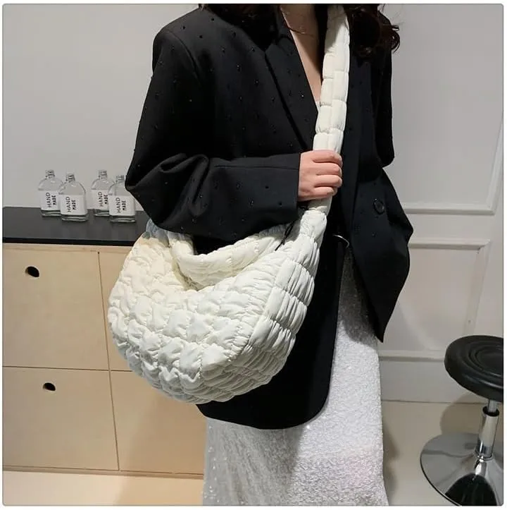 cross-body bag Pleated Cloud Shoulder Crossbody Bag