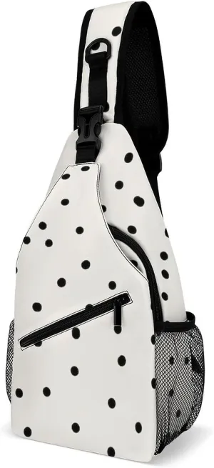 Dalmatians Pattern Versatile And Convenient Multipurpose Crossbody Bag - Perfect for Travel And Hiking