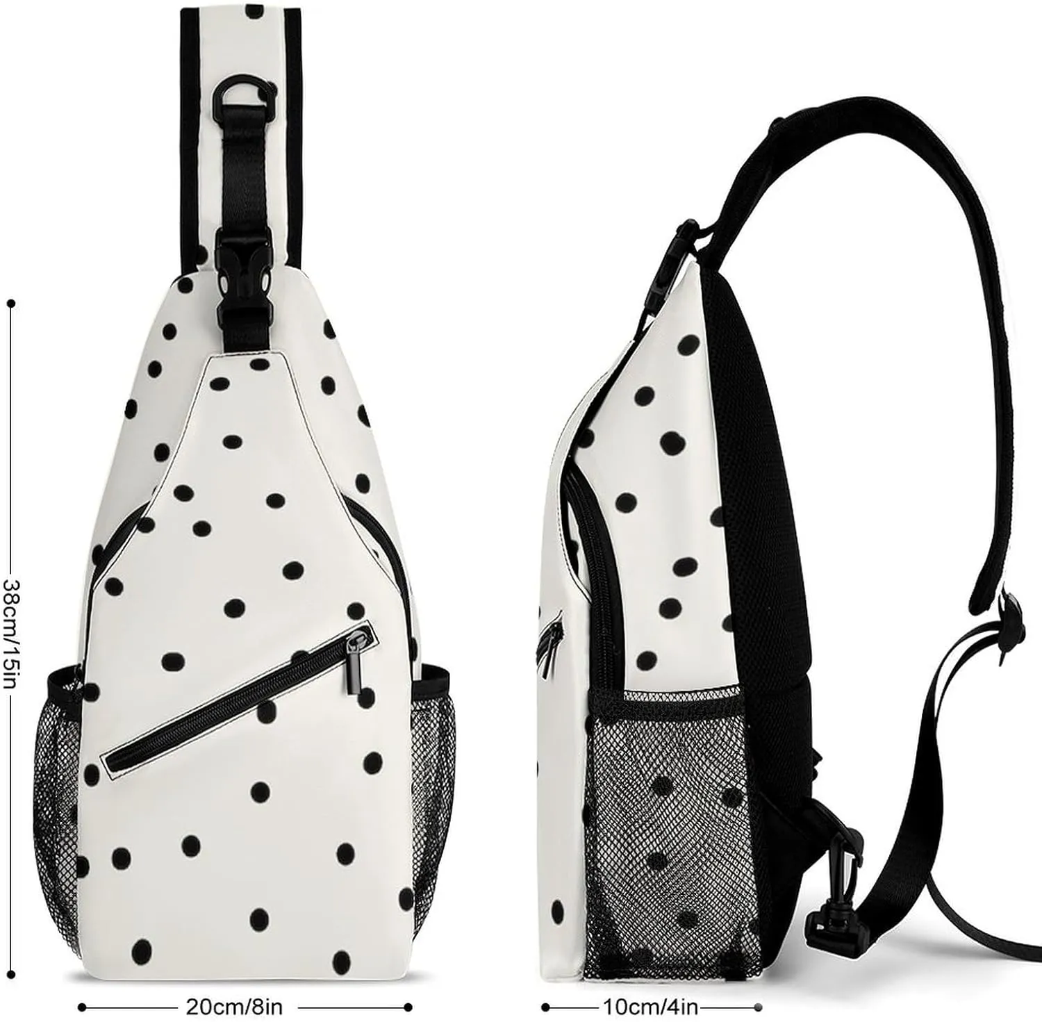 Dalmatians Pattern Versatile And Convenient Multipurpose Crossbody Bag - Perfect for Travel And Hiking