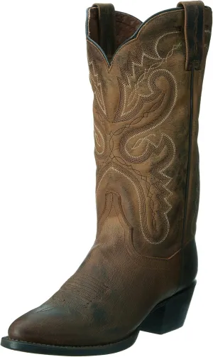 Dan Post Womens Marla Round Toe Pull On Casual Boots Mid Calf Low Heel 1-2" - Brown