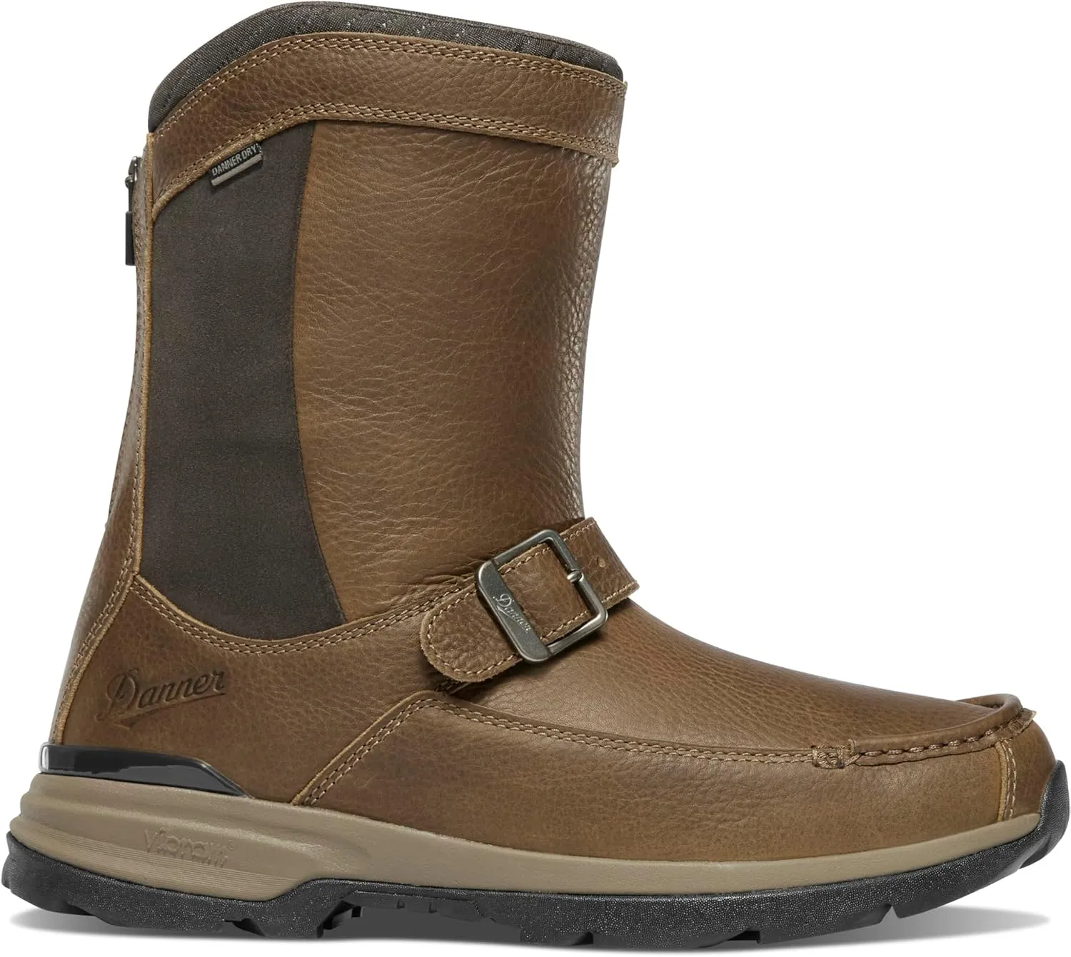 Danner Men's Recurve Rear Zip 10" Moc-Toe Leather Hunting Boot