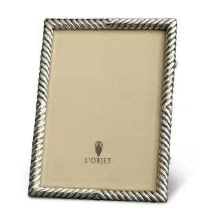 Deco Twist Platinum Frame | 8 x 10