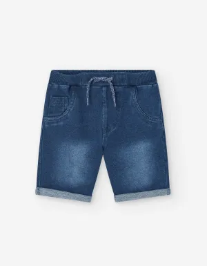 Denim Shorts for Baby Boys, Blue