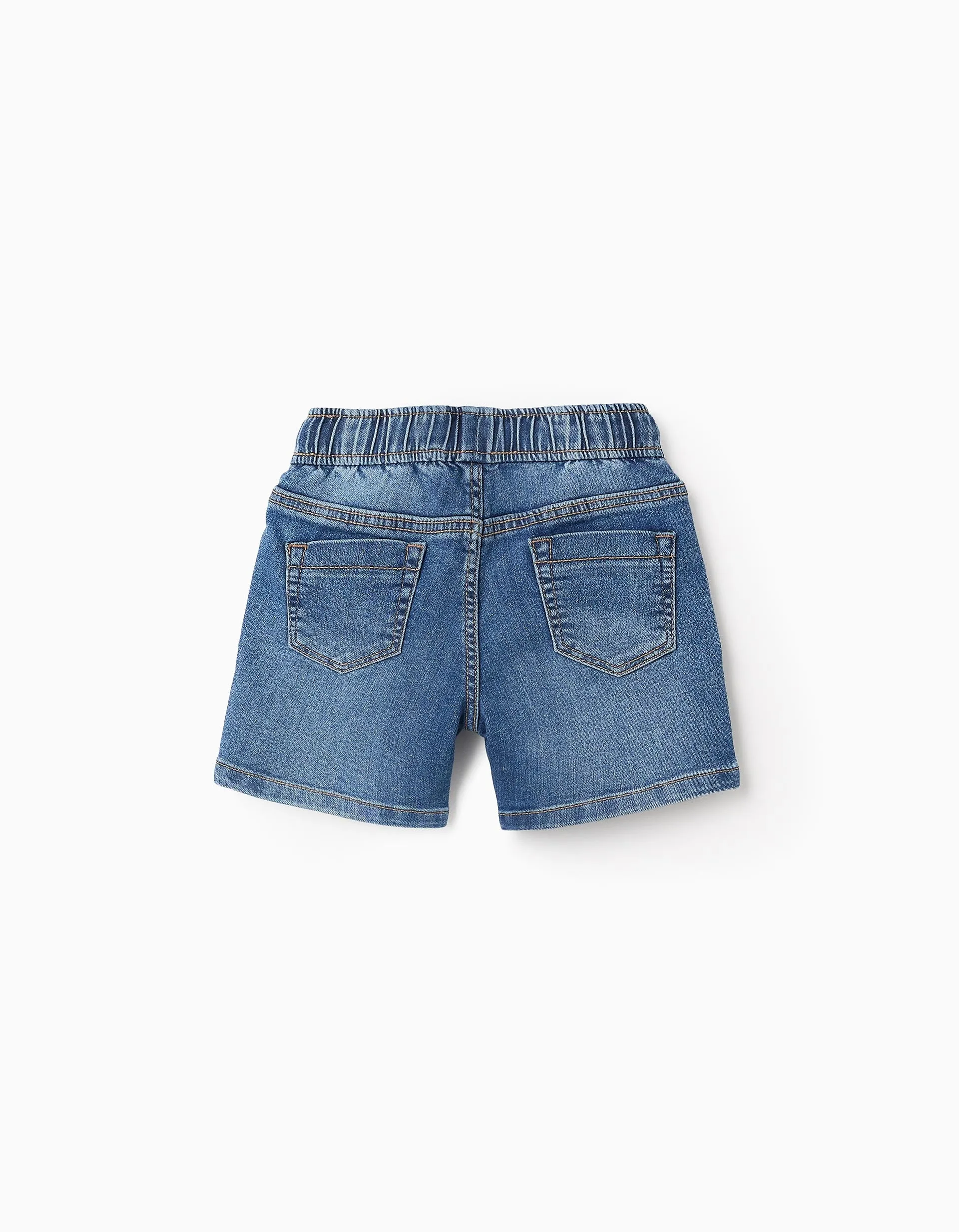 Denim Shorts with Drawstring 'Comfort Denim' for Baby Boys, Blue