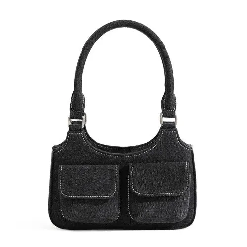 Denim Shoulder Bags Totes Satchel Handbags Purse