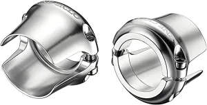 Dia-COMPE ENE CICLO Bar Tape Clamp, Silver, Pair