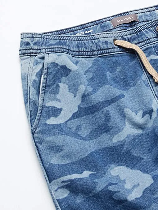DL1961 Boys' Little Kid Toddler Jackson Stretch Jogger, Cryptic Blue, 4