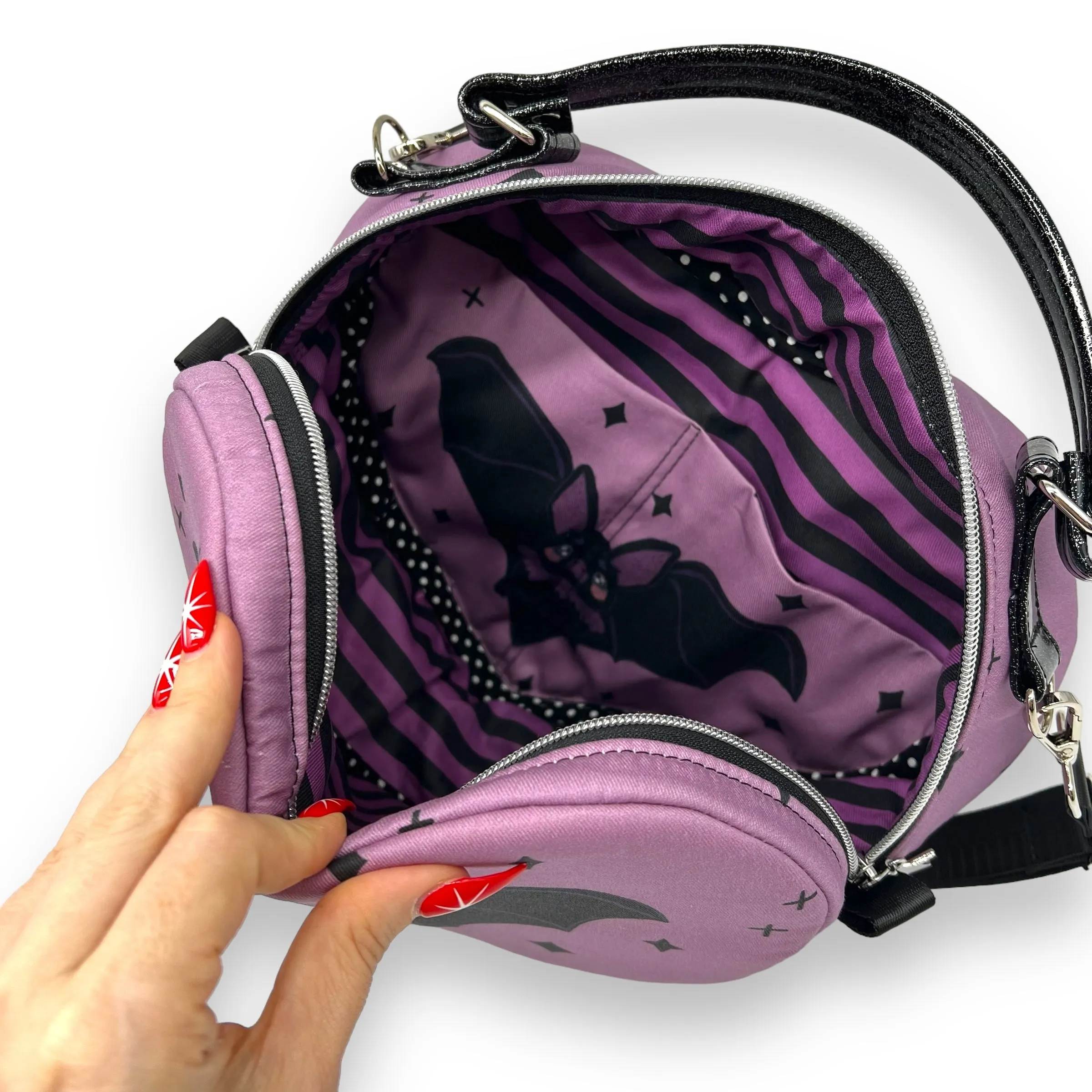 Dolly Bat Heart Bag / Dorkabrain Collaboration