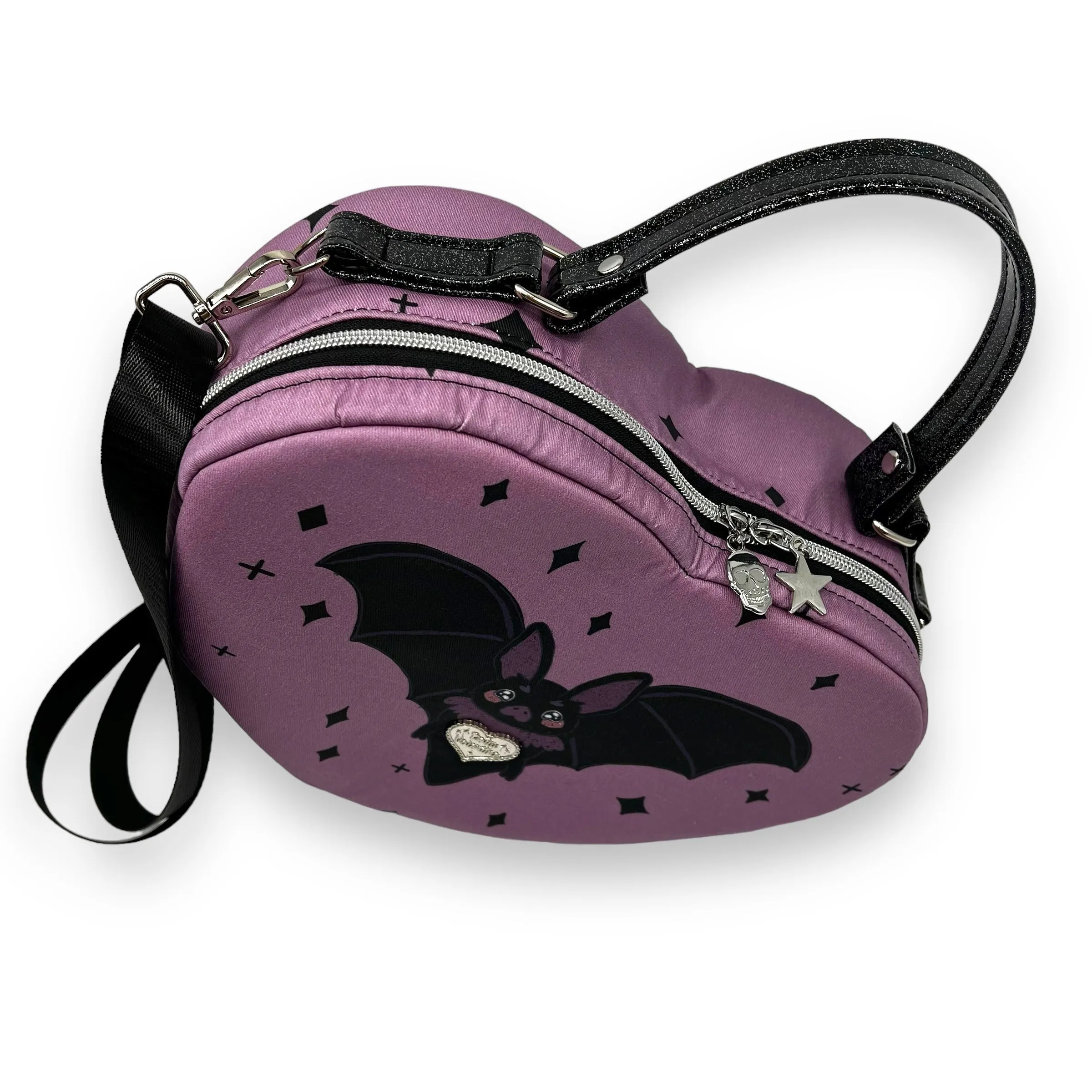 Dolly Bat Heart Bag / Dorkabrain Collaboration