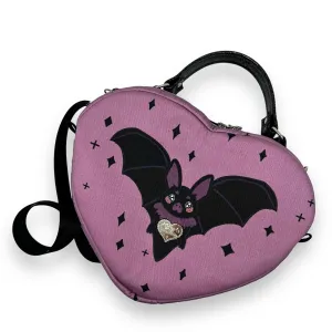 Dolly Bat Heart Bag / Dorkabrain Collaboration